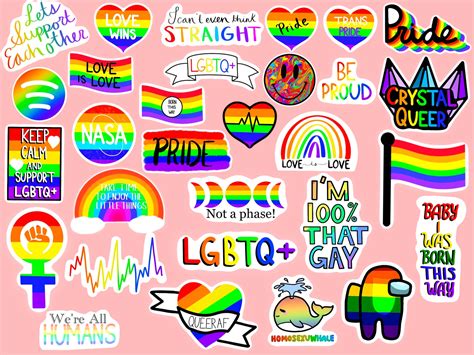 cute pride stickers